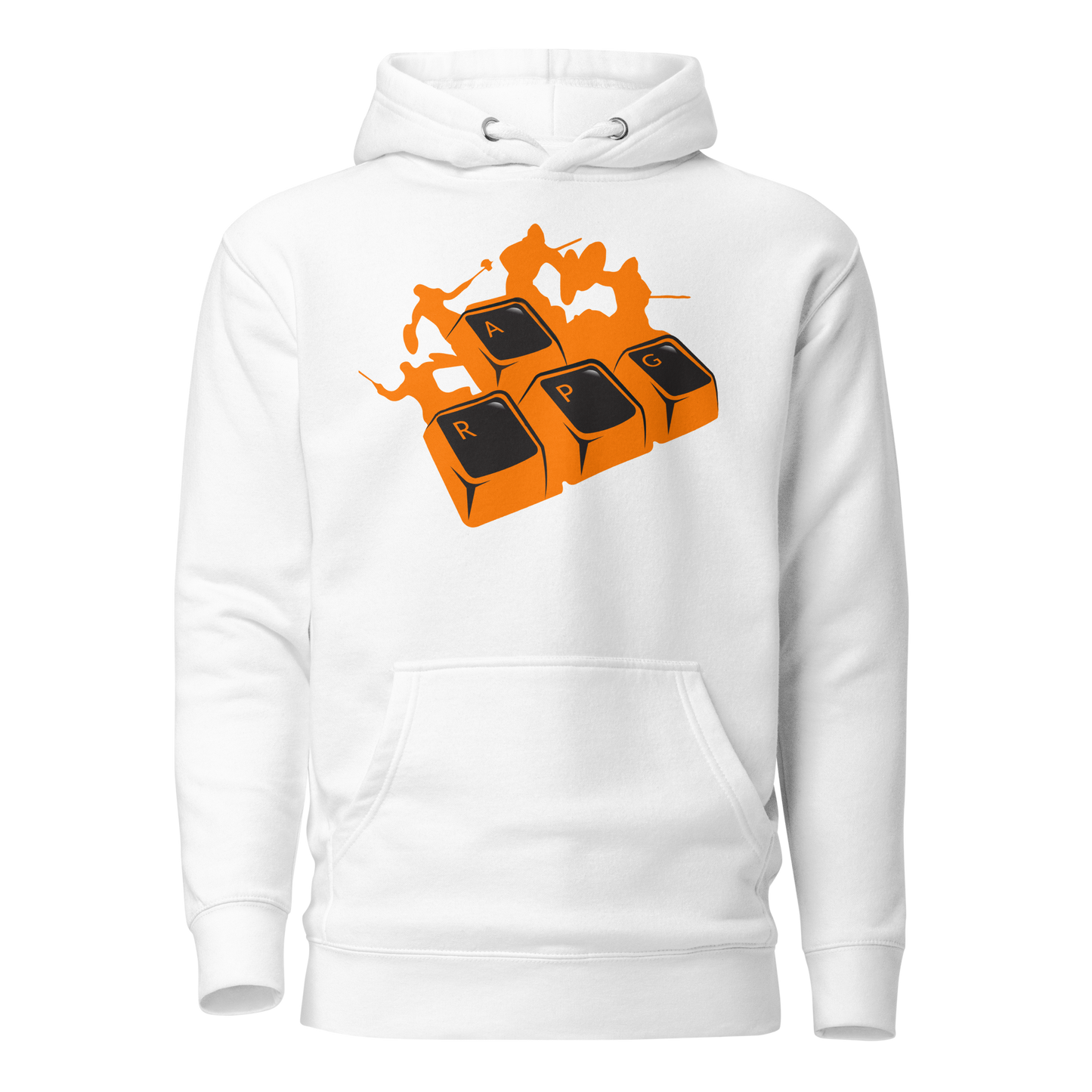 ARPG Premium Unisex Hoodie (White)